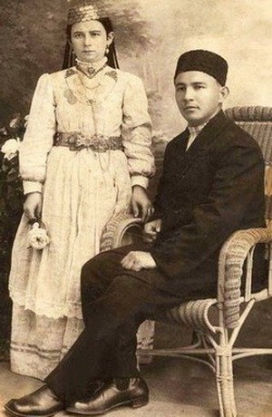 Татарская свадьба молодожены
