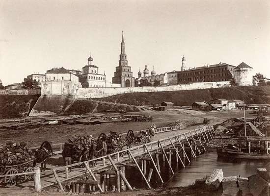 Казань вид на Кремль