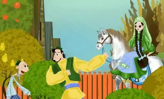 Две дочери татарская сказка