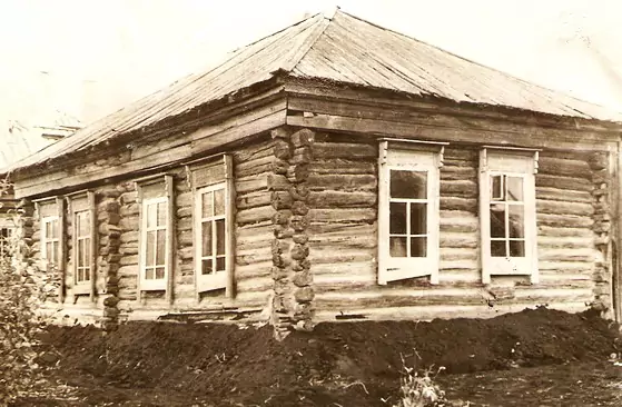 Деревянный дом.Иске Телэкэй авыл