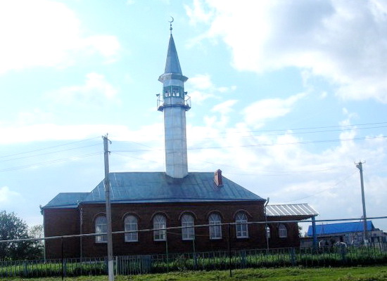Новая мечеть в селе Татарские Шибаши