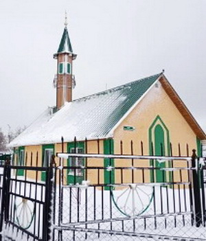 Мечеть в селе Миннибаево
