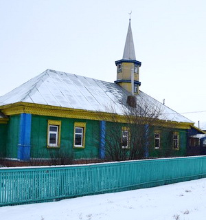 Старинная мечеть в селе Кульшарипово