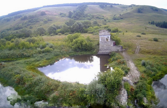 Деушевская ГЭС в селе Деушево