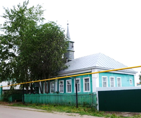 Старая мечеть в селе Апастово