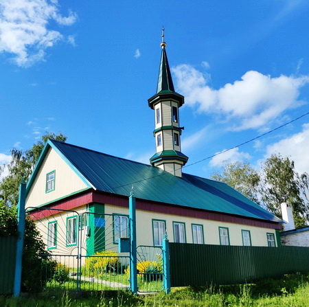 Мечеть Нур в селе Средний Пшалым